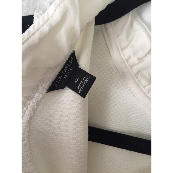 Ann Taylor Frill Neck Top - Picture 3 of 3